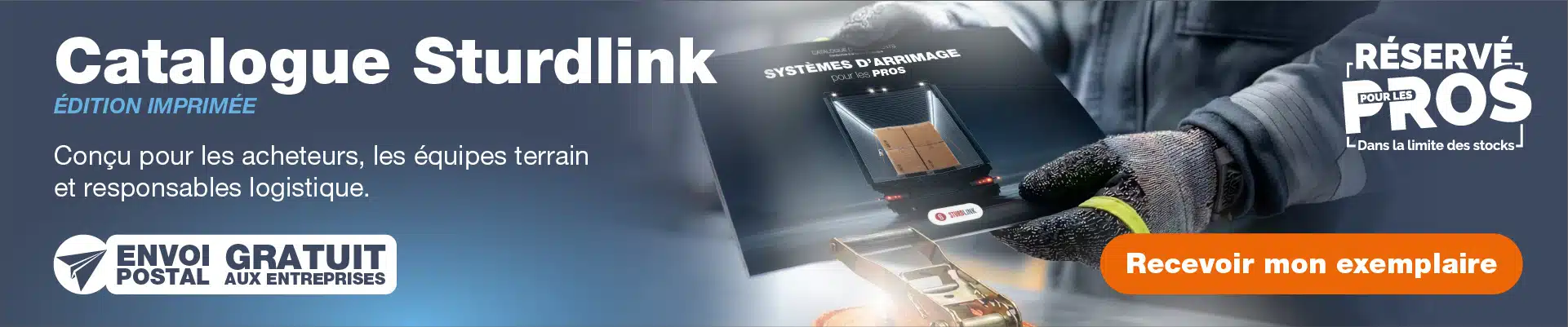 sturdlink catalogue papier courrier horizontal